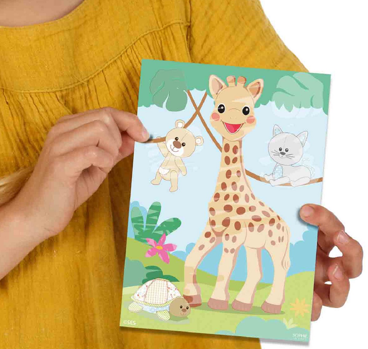 Imaginea produsului 'Pictează cu apă. Girafa Sophie'