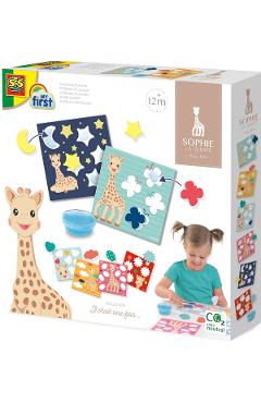 Imaginea produsului 'Set creativ: Lipește forme. Girafa Sophie'