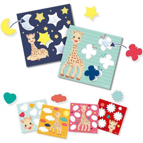 Set creativ: Lipeste forme. Girafa Sophie