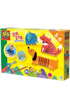 Imaginea produsului 'Set creativ: Origami animale Zig Zag'