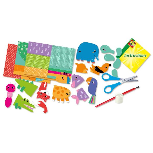 Set creativ: Origami animale Zig Zag