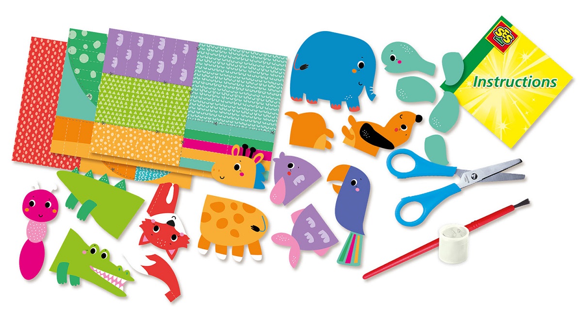 Imaginea produsului 'Set creativ: Origami animale Zig Zag'