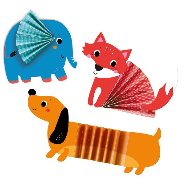 Set creativ: Origami animale Zig Zag