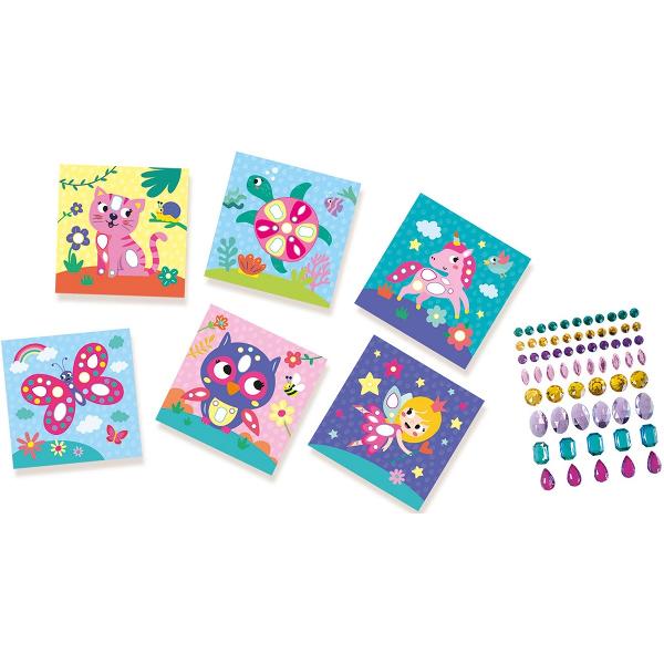 Set creativ: Pictura cu diamante autocolante mari