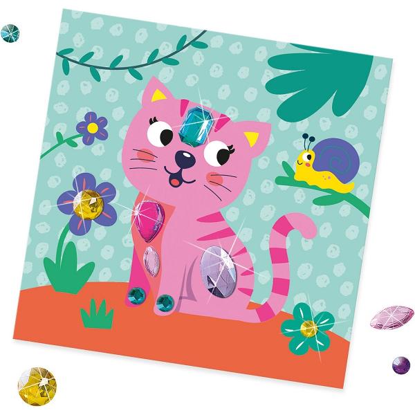 Set creativ: Pictura cu diamante autocolante mari