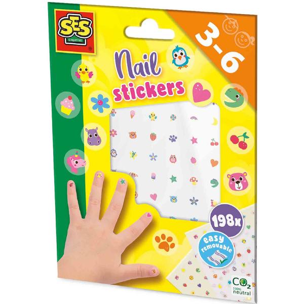 Set creativ: Autocolante pentru unghii