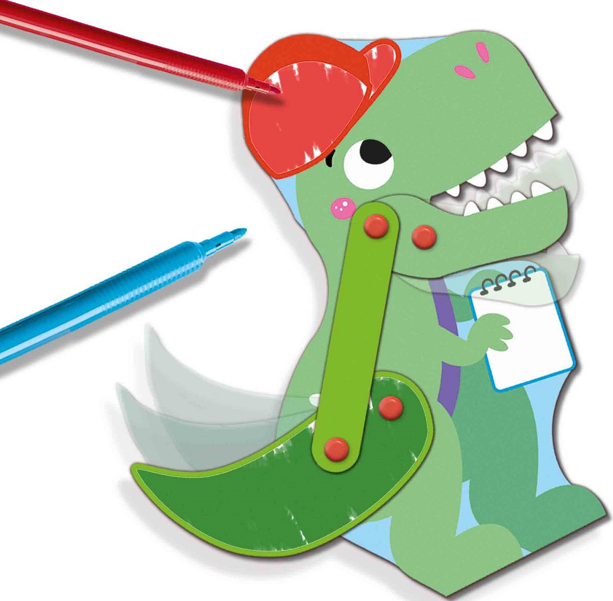 Imaginea produsului 'Set creativ: Tânărul inginer, dinozauri'