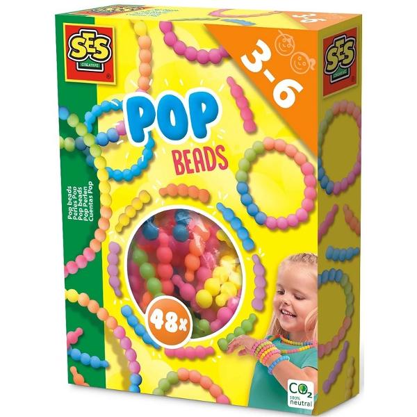 Set creativ: Bijuterii cu margele pop