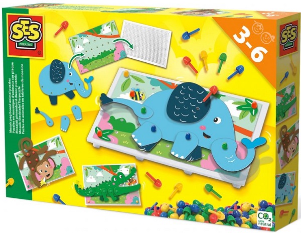 Imaginea produsului 'Set creativ mozaic: Puzzle cu animale'