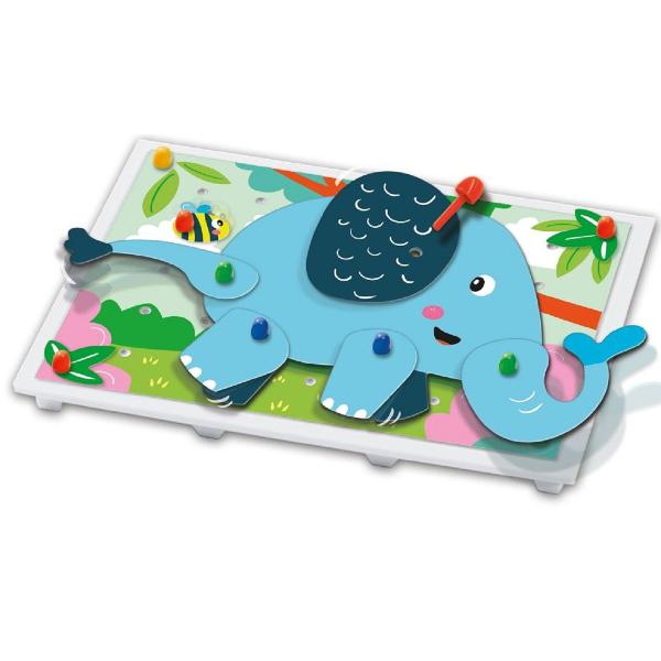 Set creativ mozaic: Puzzle cu animale
