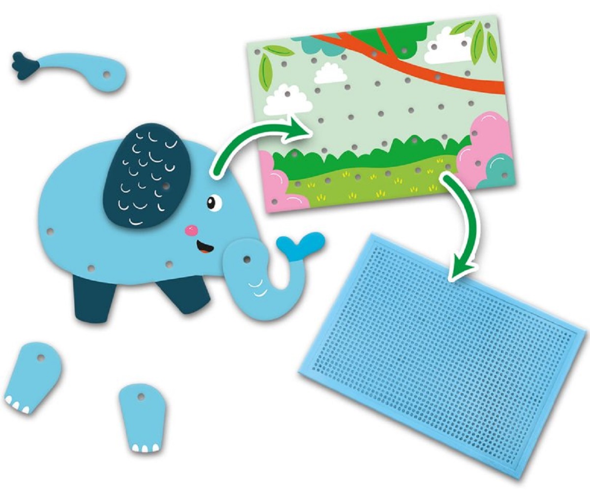 Imaginea produsului 'Set creativ mozaic: Puzzle cu animale'