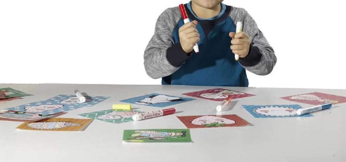 Imaginea produsului 'Set creativ. Ștampilăm cu markere'