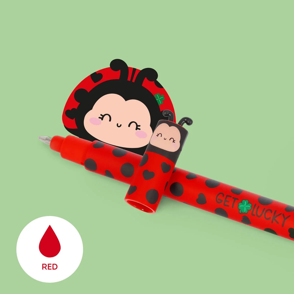 Imaginea produsului 'Pix gel cu ștergere: Ladybug'