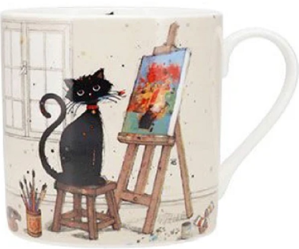 Imaginea produsului 'Set ceașcă cu coaster. Chat Peintre'