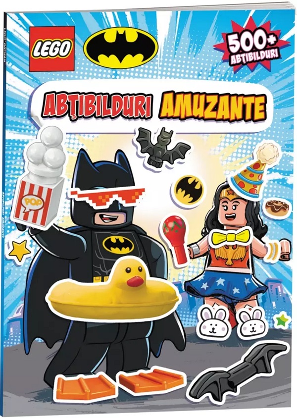 Coperta cărții 'LEGO Batman. Abțibilduri amuzante'