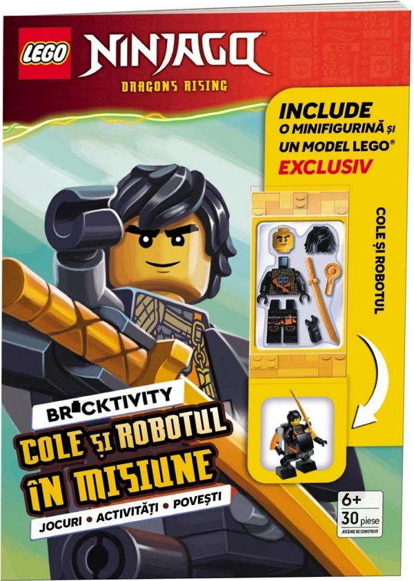 LEGO Ninjago. Cole si Robotul in misiune