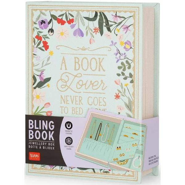 Cutie de bijuterii in forma de carte: Bling Book