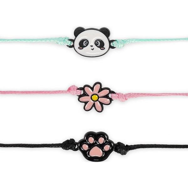 Set 3 brățări: Panda