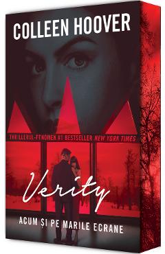 Coperta cărții 'Verity. Copertă film (Ediție tie-in) - Colleen Hoover'