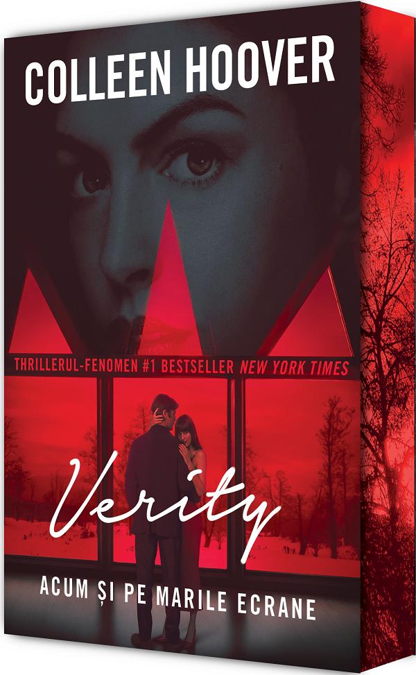 Coperta cărții 'Verity. Copertă film (Ediție tie-in) - Colleen Hoover'