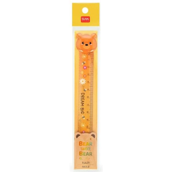Rigla 15 cm. Teddy Bear