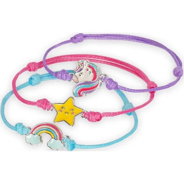 Set 3 bratari: Unicorn