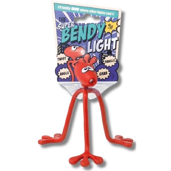 Lampa de citit: Super Bendy. Rosu