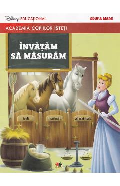 Coperta cărții 'Învățăm să măsurăm. Grupa mare'