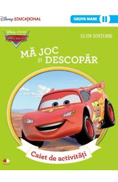 Coperta cărții 'Mașini. Mă joc și descopăr. Caiet de activități - Grupa Mare - Silvia Borteanu'