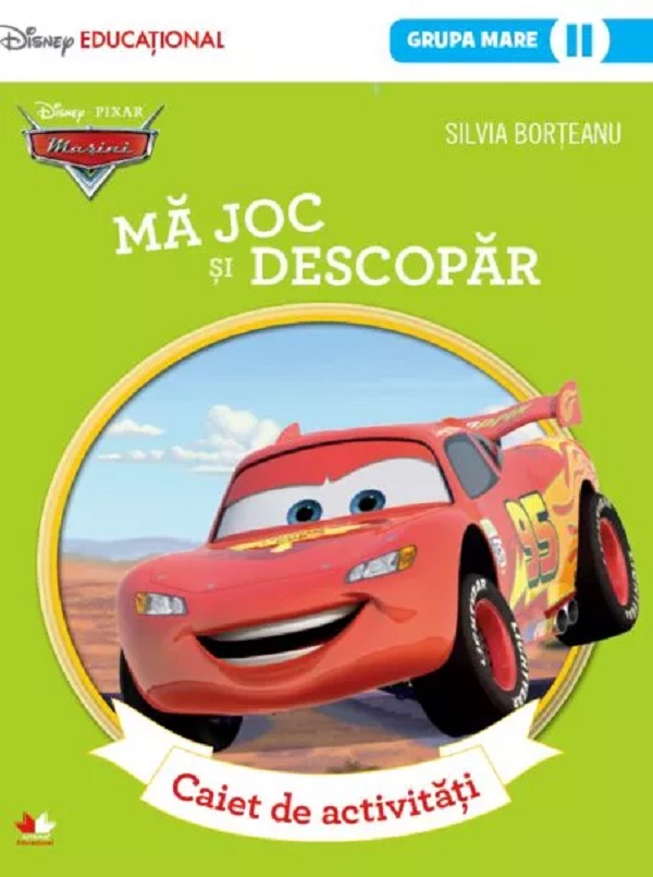 Coperta cărții 'Mașini. Mă joc și descopăr. Caiet de activități - Grupa Mare - Silvia Borteanu'