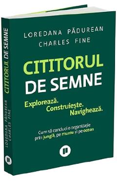 Coperta cărții 'Cititorul de semne - Loredana P[durean, Charles Fine'