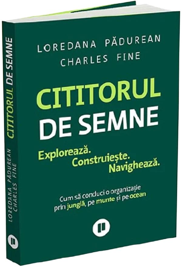 Coperta cărții 'Cititorul de semne - Loredana P[durean, Charles Fine'