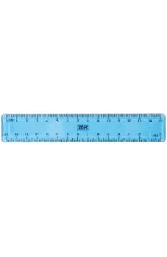 Imaginea produsului 'Riglă din plastic de 15 cm. Albastru'