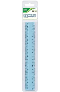 Imaginea produsului 'Riglă din plastic de 20 cm. Albastru'