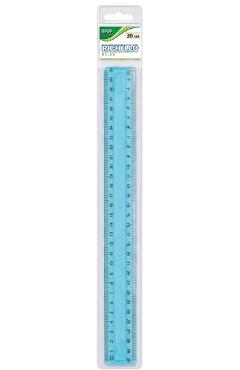 Imaginea produsului 'Riglă din plastic de 30 cm. Albastru'