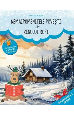 Coperta cărții 'Nemaipomenitele povești ale Renului Rufi - Anastasia Popa'