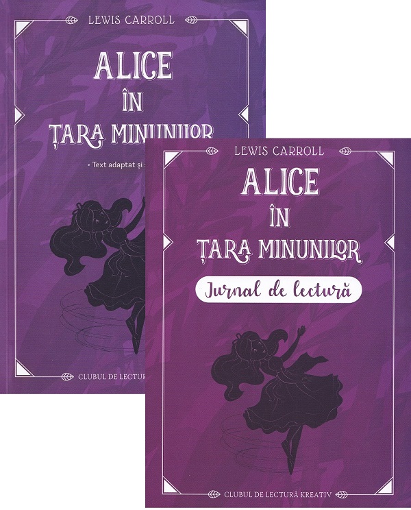 Coperta cărții 'Pachet: Alice în Țara Minunilor + Jurnal de lectură - Lewis Carroll'
