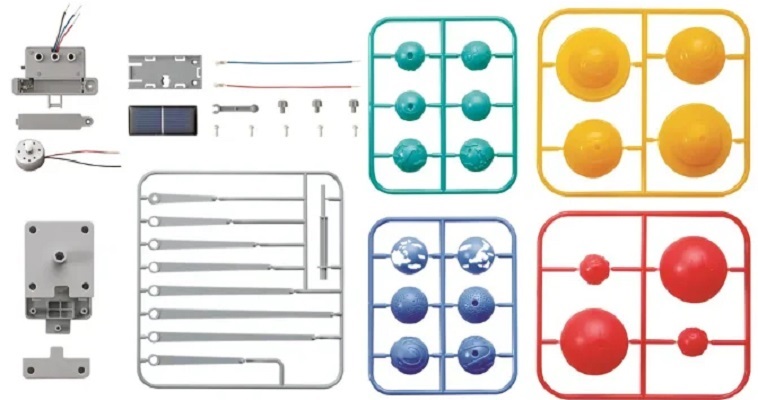 Imaginea produsului 'Kit construcție Sistemul solar. Green Science'
