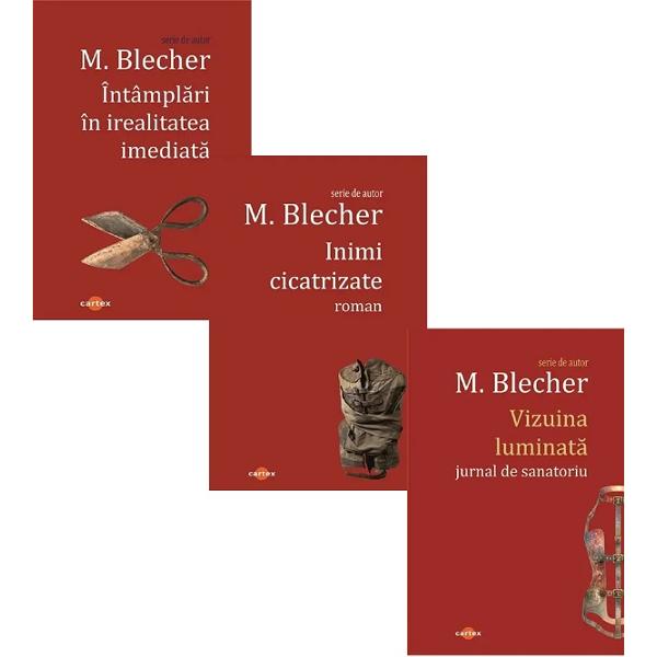 Pachet 3 carti. Pachet de autor M. Blecher - Max Blecher