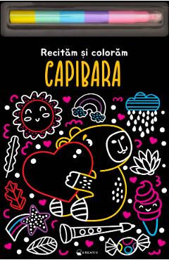 Capibara. Recitam si coloram