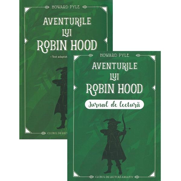 Pachet: Aventurile lui Robin Hood + Jurnal de lectura - Howard Pyle