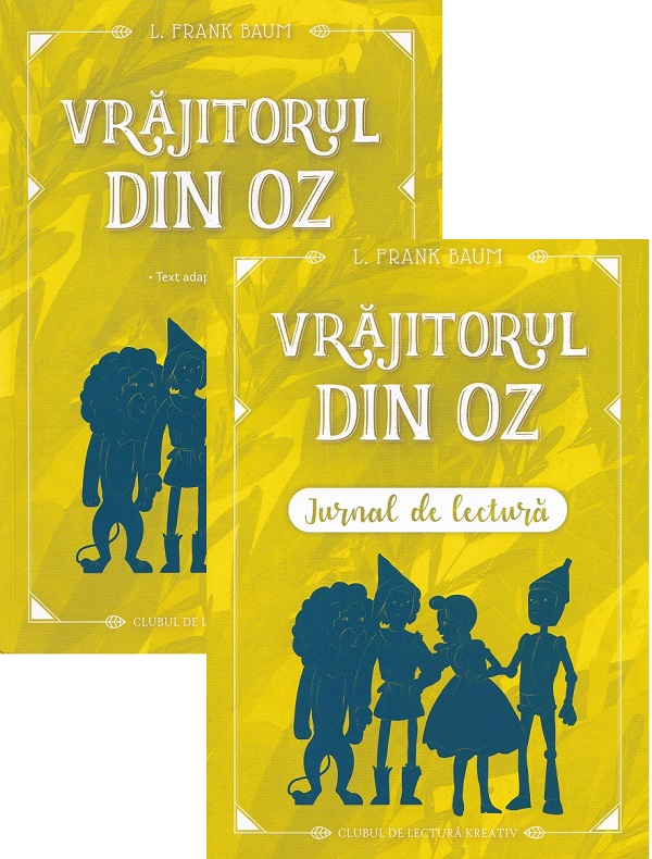 Coperta cărții 'Pachet: Vrăjitorul din Oz + Jurnal de lectură - L. Frank Baum'