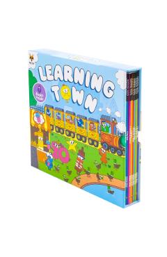 Coperta cărții 'Learning Town 8 Books Collection Set - Jessica Wren'