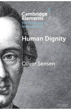Coperta cărții 'Human Dignity - Oliver Sensen'