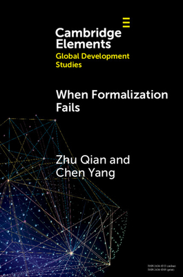 Coperta cărții 'When Formalization Fails - Zhu Qian'