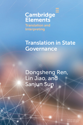 Coperta cărții 'Translation in State Governance - Dongsheng Ren'