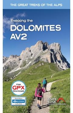 Coperta cărții 'Trekking the Dolomites Av2 - Andrew Mccluggage'