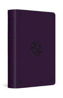 ESV Large Print Bible (Trutone, Lavender, Emblem Design) -