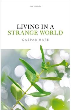 Coperta cărții 'Living in a Strange World - Caspar Hare'