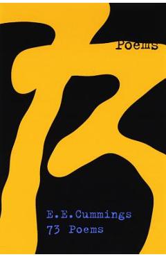 Coperta cărții '73 Poems - E. E. Cummings'